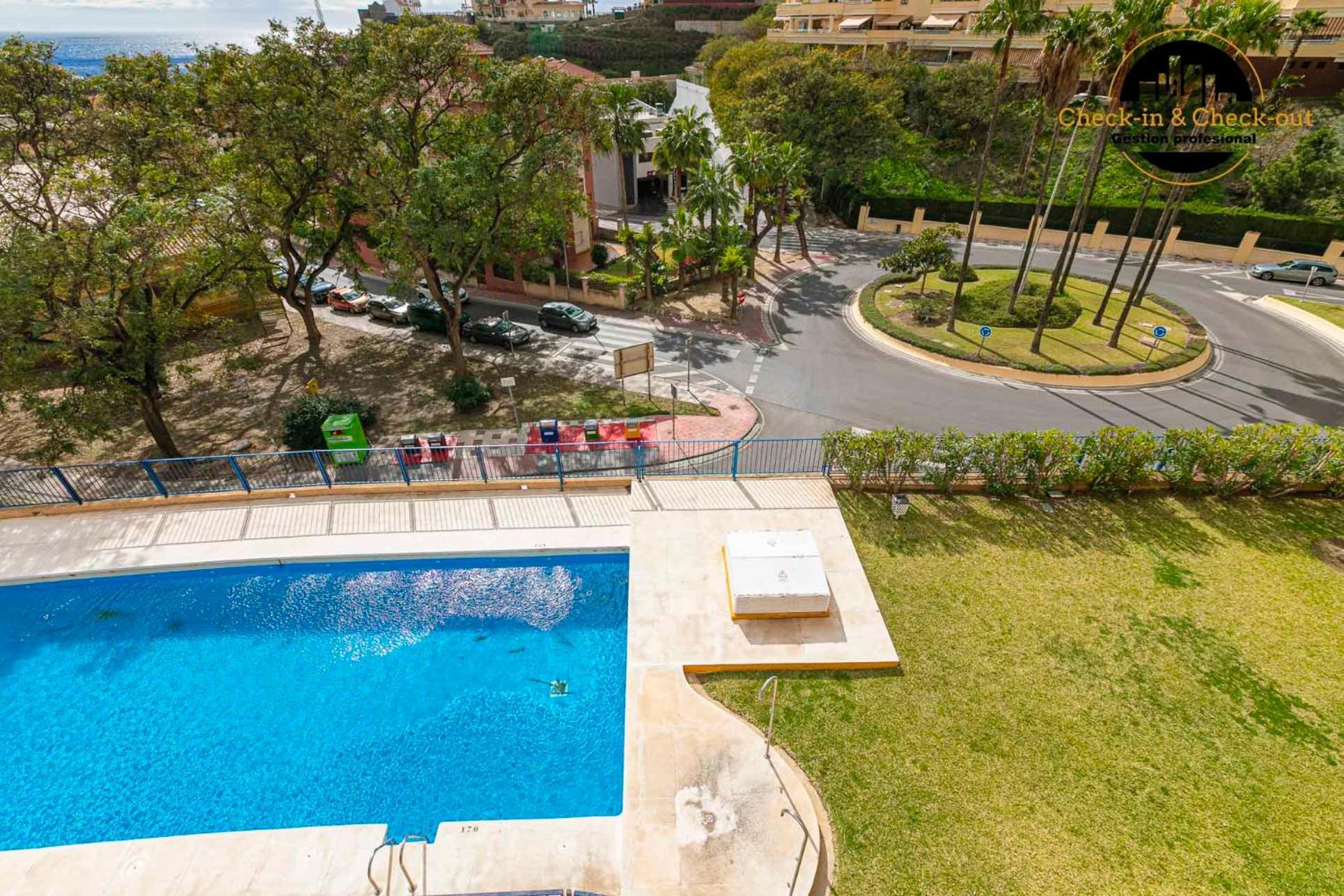 Apartamento Apartamento Benalmadena con piscina Exterior foto